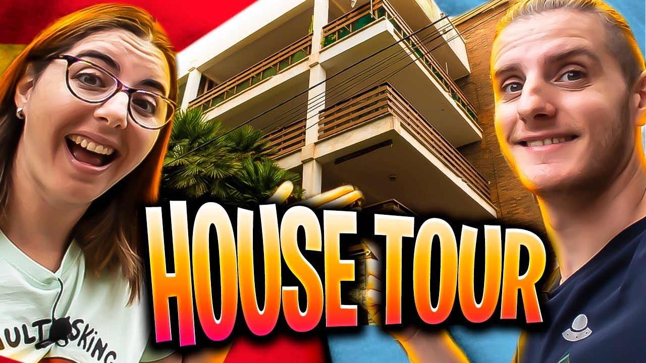 NUESTRO PISO en ESPAÑA por €450  *HOUSE TOUR* // Seba y Chechu