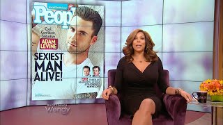 Celebrity Adam Levine is the "Sexiest Man Alive" | The Wendy Williams Show SE5 EP48 - Alan Cummings Net Worth
