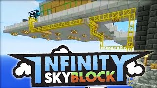 Transportsystem UNTER der Insel! - FTB INFINITY SKYBLOCK #66