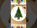  how to make tree with leaf shorts minipuppetfamily diy satisfying art tree christmas cute