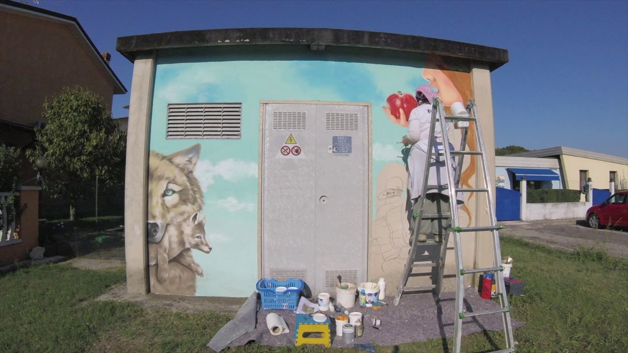 StreetArt - Murals -Through Children Eyes . Part 1