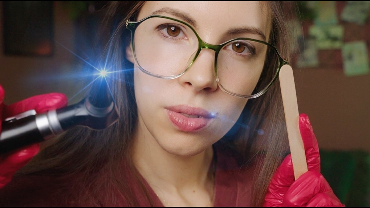 ASMR Ear, Nose & Throat Exam (ENT Roleplay)