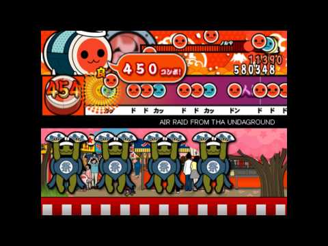 太鼓さん次郎　AIR RAID FROM THA UNDAGROUND　リアルキーボードクラップ