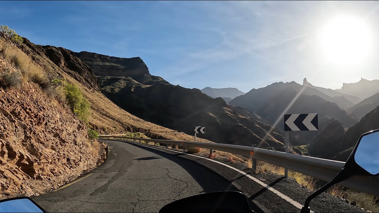 🏝️ Relaxed scooter ride around the Gran Canaria island YouTube