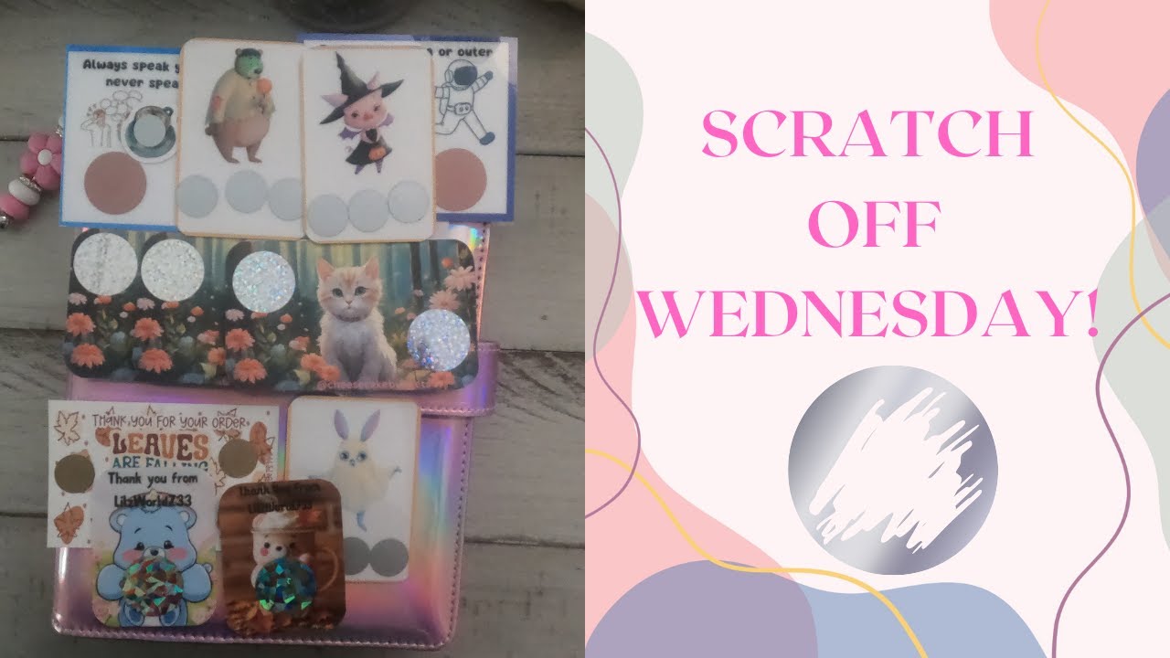 So Many Scratch SCRATCH OFF WEDNESDAY! How many scratch offs do we get to scratch? So ...