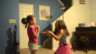 Sisters Lexi and Izzy sing: &quot;Love is an Open Door&quot; from Frozen