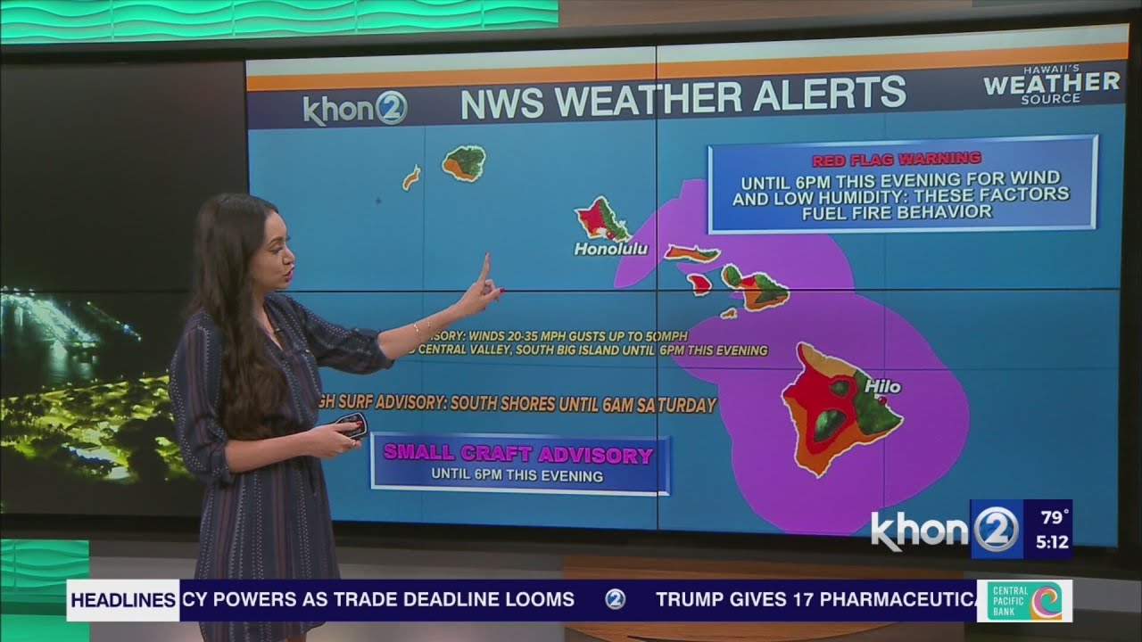 An abundance of weather alerts today including a RED FLAG WARNING - YouTube