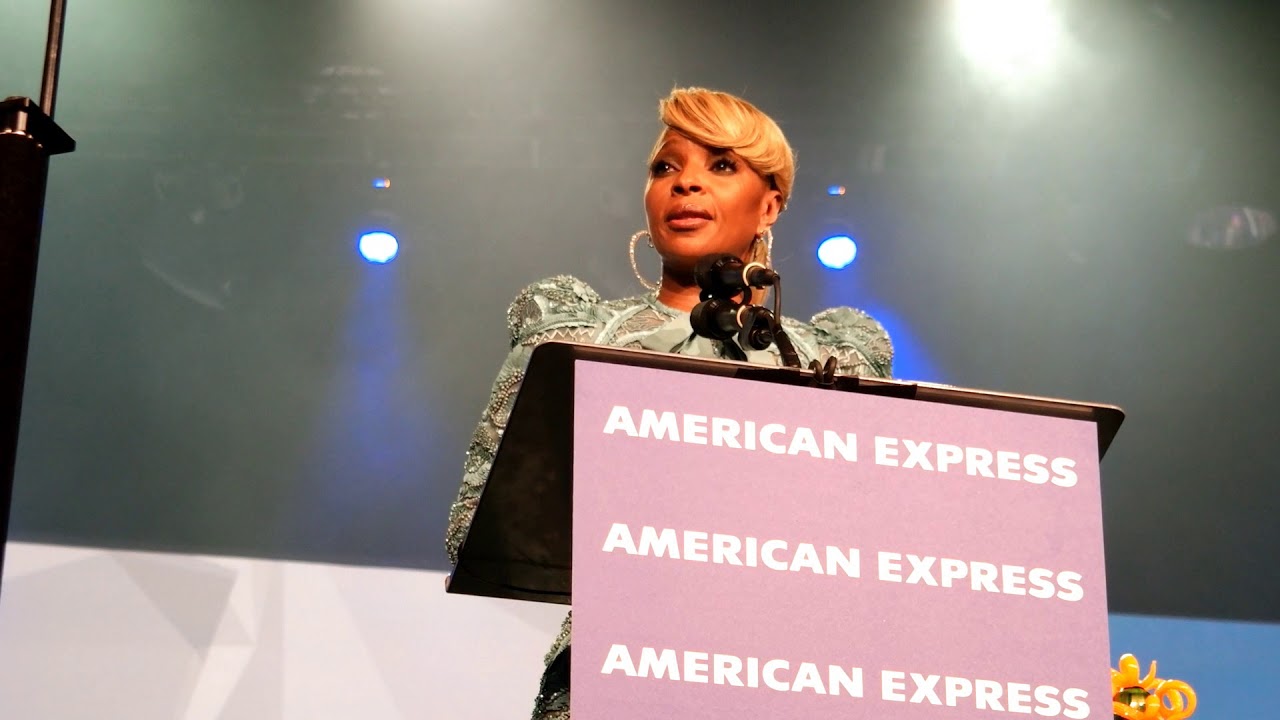 Common Presents Mary J. Blige - Breakthrough Performance Award - Palm Springs Film Fest - 1-2-18