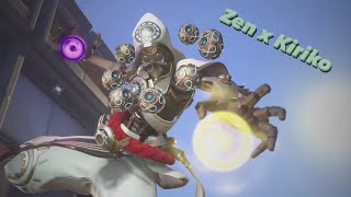 Overwatch 2 Zen x Kiriko Ult Teamkill