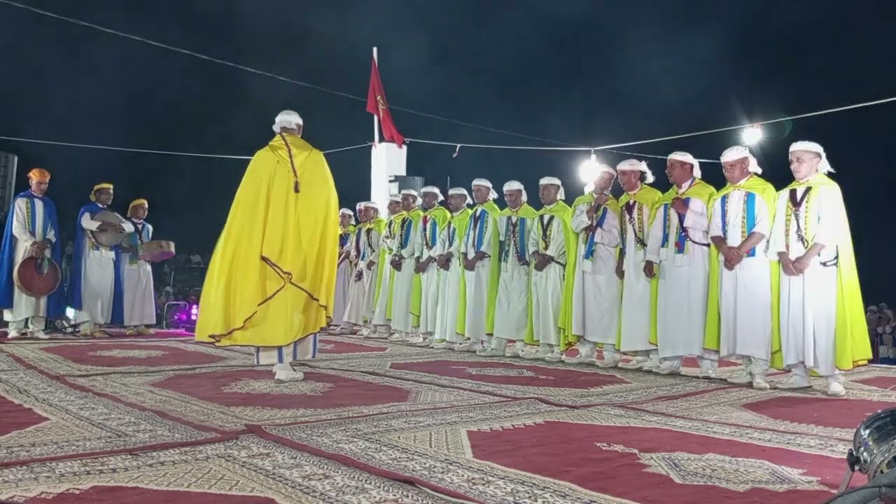 جانب من مشاركة جمعية تيفيناغ للثقافة والفلكلور الأمازيغي تالسينت في موسم مولاي علي.. 15غشت 2025