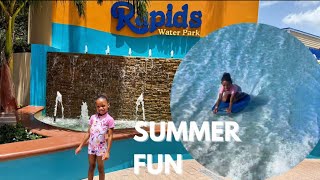 SUMMER vlog | Rapids Water Park
