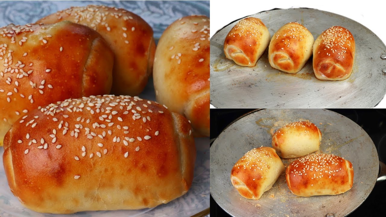 Chicken Bread Rolls On Tawa Without Oven Bakery Stye Chicken Bread