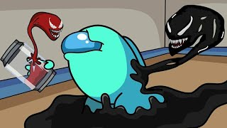 Venom vs Avengers in Among us Movie Part 1 Carnage - Avengers Animated Series Henry Stickmin