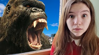 KING KONG ON OUR HOUSE! by Jillian and Addie Laugh 697,040 views 1 year ago 11 minutes, 20 seconds