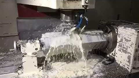 CNC Mill in Slow-Motion