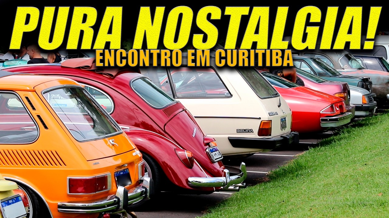 PURA NOSTALGIA: encontro de CARROS ANTIGOS!