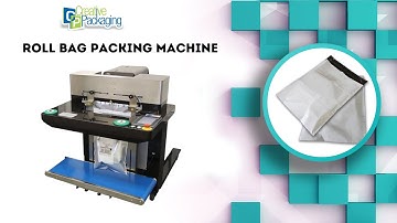 AUTOMOBILE SPARE PARTS ROLLBAG PACKING MACHINE