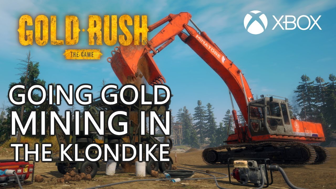 Gold Mining in the Klondike in Gold Rush The Game Xbox 