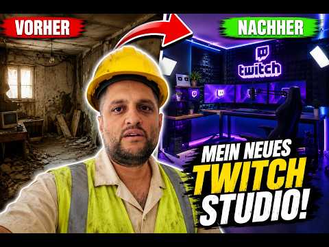 Ich habe aus dem schlimmsten Raum das perfekte Twitch-Studio gebaut!