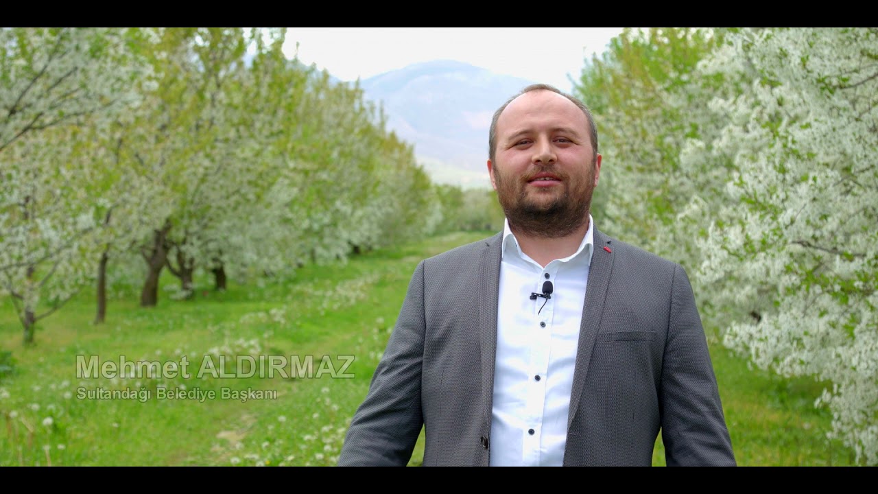 Sultandağı Kiraz Bahçeleri Çiçek Açtı