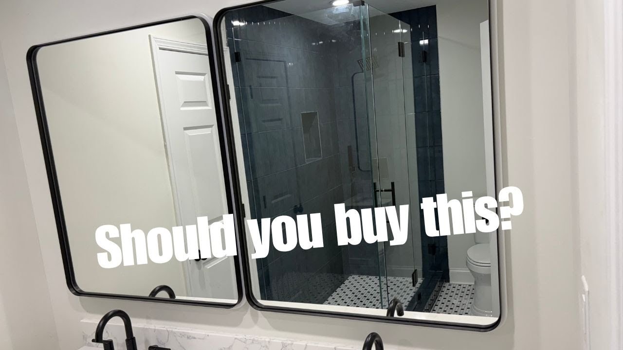 Before You Buy: Is This Nolsia 28" x 36" Black LED Bathroom Mirror, Smart Touch Switch Worth It?