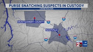 Clarksville purse snatching suspects arrested
