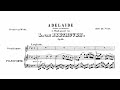Beethoven adlade op 46 avec partition et paroles