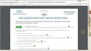 Evaluating Websites Resource Tour