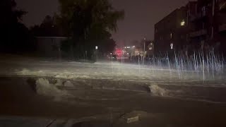 Heavy rain in Duluth causing flooding