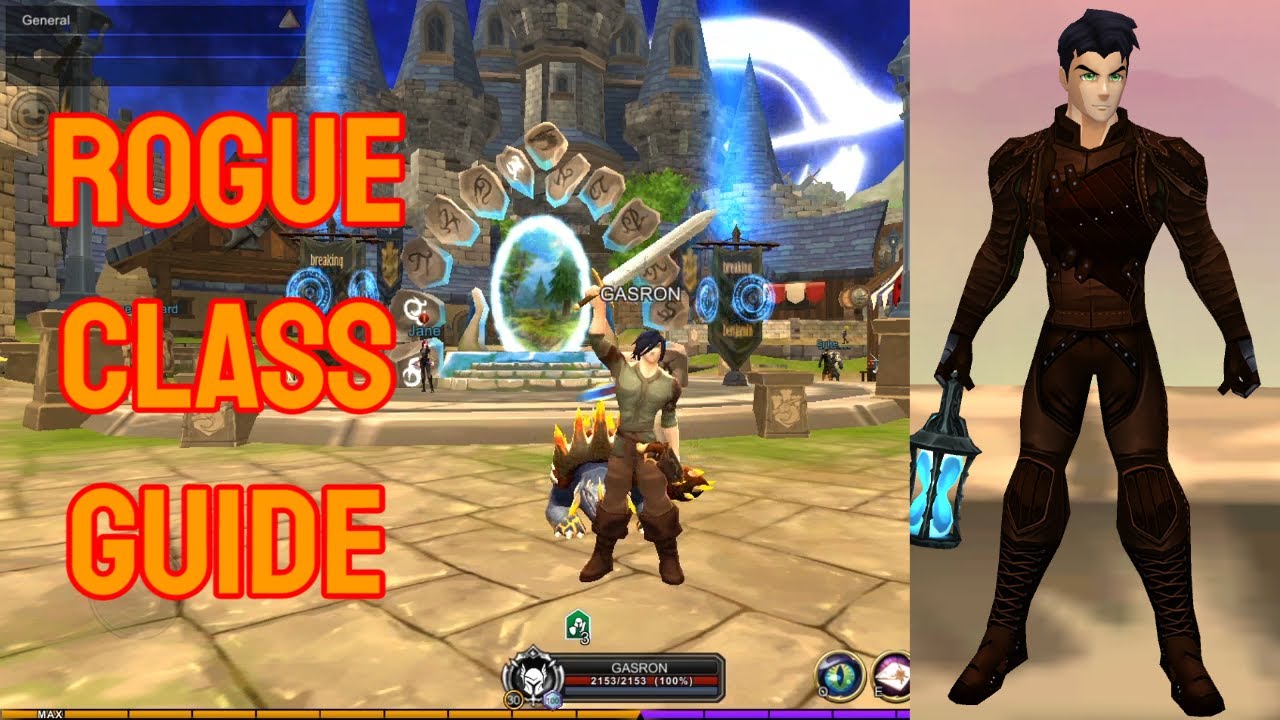 AQ3D : ROGUE CLASS GUIDE