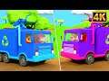 Wheels On The Garbage Nursery Rhymes &amp; Baby Songs by Farmees Sunny Barn