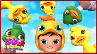 Swim Along with the Playful Ducks - Kids Songs &amp; Nursery Rhymes | Coco Cartoon Nursery Rhymes