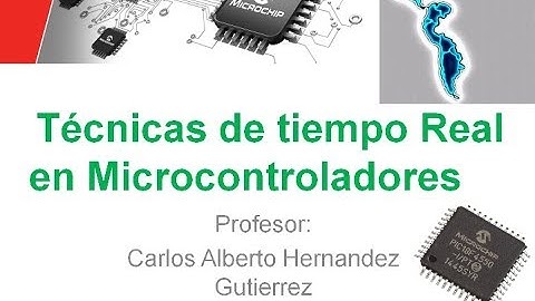 Programacion en Tiempo Real para microcontroladores