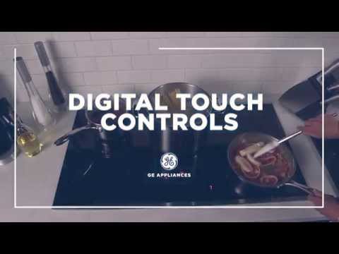 GE Appliance Electric Cooktops - Digital Touch Controls