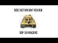 Top 10 Panzers in Bolt Action