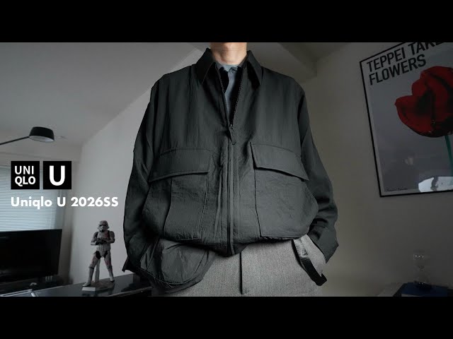 I bought four items from Uniqlo U. Uniqlo U Spring/Summer 2026