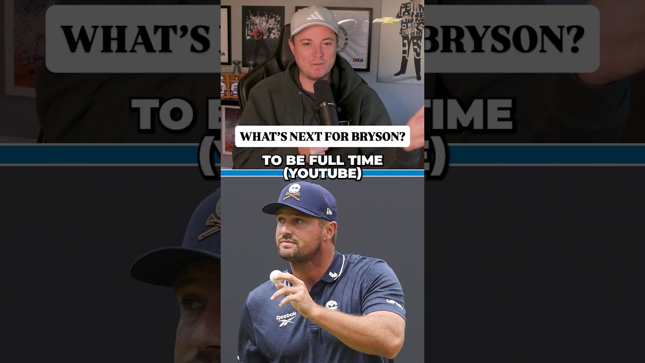 Would Bryson ACTUALLY do YouTube golf full time? @Chevrolet #Ad