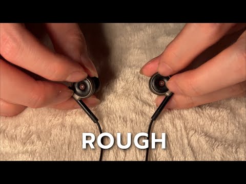 ASMR Lifelike Earphone Mic Rough Tapping & Scratching (No Talking)