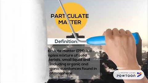 Particulate matter