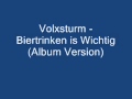 Volxsturm - Biertrinken is Wichtig (Album Version)