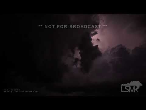 08-10-2026 Talladega County, AL - Intense Lightning Storm via Drone - Bolts Strike