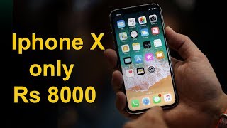 Iphone X clone | Price Rs 8000 | India Best Clone ever | Cheapest Iphone X in India
