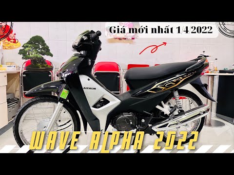 Video Review & báo giá wave alpha 2022 màu đen. Giá mới nhất... - youtube