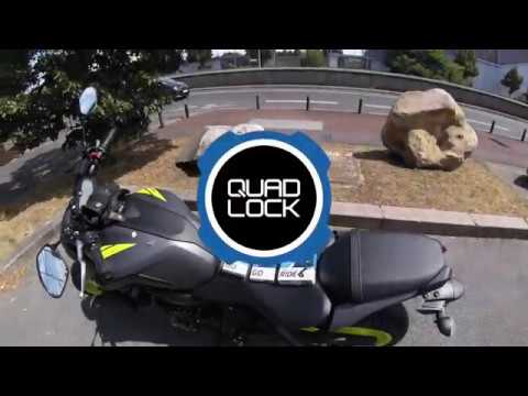 Test du support smartphone pour moto Quad Lock : le quart de tour robuste !  – Motard Adventure