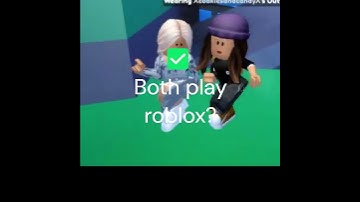 How similar are we?  #roblox #robloxedit #sister #similarities @Inspired by Iceland audio clipchamp