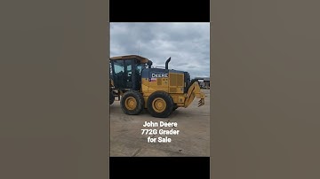 Check out the John Deere 772G Motor Grader for sale! #JohnDeere #772G #MotorGrader #HeavyEquipment