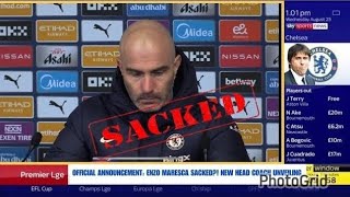 CHELSEA SACK ENZO MARESCA AFTER ARSENAL DEFEAT! WHO WILL TAKE CHARGE NEXT AT STAMFORD BRIDGE?