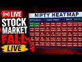 Share Market Fall LIVE | Sensex Falls 800 Points, Nifty Down 286