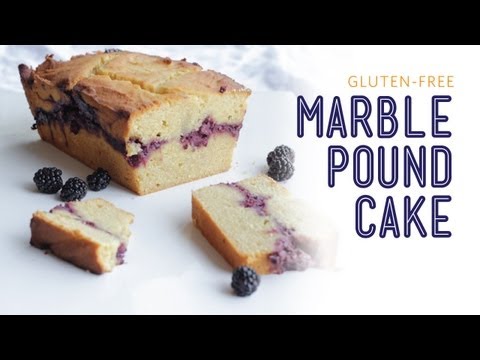 Marble Pound Cake Recipe - The Hot Plate