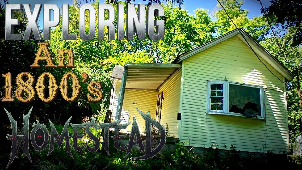 Exploring an Abandoned 1800's Home - YouTube